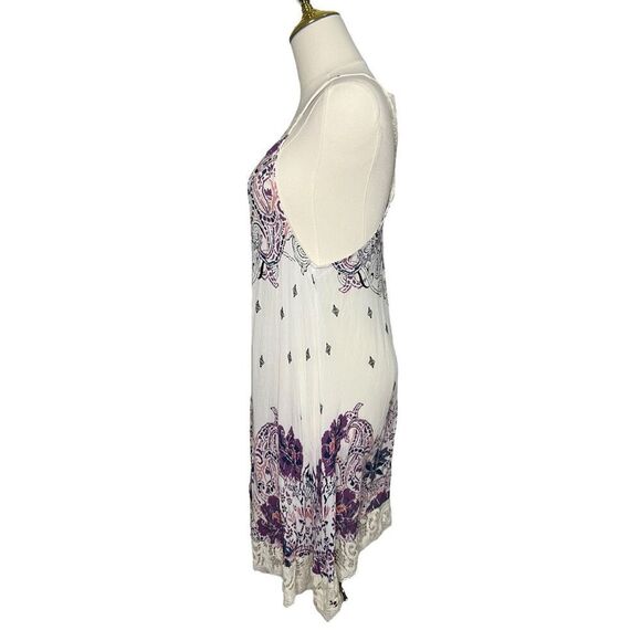 Free People Intimately Women’s Small Who’s Sorry Now Slip Dress Ivory Lace - Picture 5 of 10
